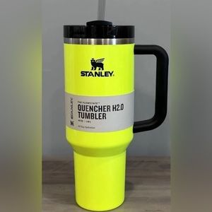 NEW HTF Stanley NEON Collection  40 oz   Quencher H2.0 FlowState Tumbler😍😍